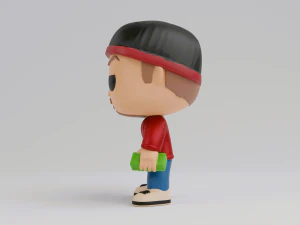 Jesse pinkman funko pop from breaking bad 3D Print Model