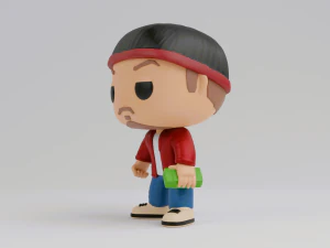 Jesse pinkman funko pop from breaking bad 3D Print Model
