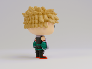 Bakugo funko model from my hero academia 3D Print Model