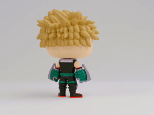 Bakugo funko model from my hero academia 3D Print Model