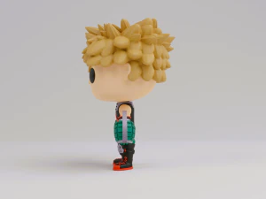 Bakugo funko model from my hero academia 3D Print Model