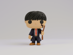Mash funko model from mashle magic and muscles 3D 프린트 모델