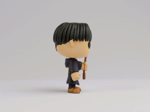 Mash funko model from mashle magic and muscles 3D Print Model