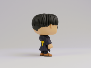Mash funko model from mashle magic and muscles 3D Print Model