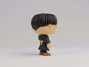 Mash funko model from mashle magic and muscles 3D Print Model