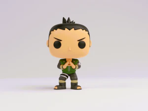 Шикамару Нара модель фанко з Naruto shippuden 3D Принт Модель