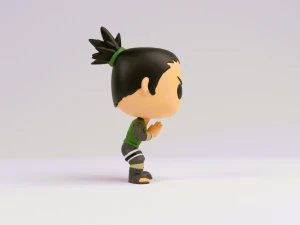 Shikamaru Nara funko model from naruto shippuden 3D Print Model
