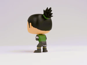 Shikamaru Nara funko model from naruto shippuden 3D Print Model