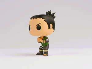 Shikamaru Nara funko model from naruto shippuden 3D Print Model