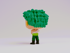 Zoro Nothing Happened funko model from one piece 3D Print Model