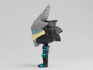 Kaiju No 8 Funko model from the Anime Kaiju No 8 3D Print Model