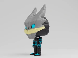 Kaiju No 8 Funko model from the Anime Kaiju No 8 3D Print Model