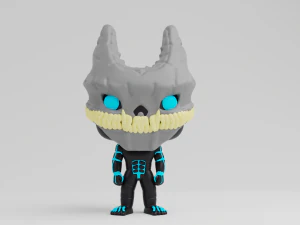 Kaiju No 8 Modello Funko dall'anime Kaiju No 8 Modello di stampa 3D