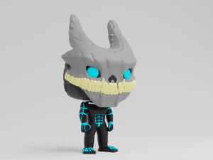Kaiju No 8 Funko model from the Anime Kaiju No 8 3D Print Model