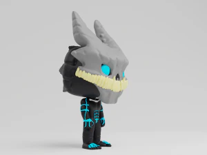 Kaiju No 8 Funko model from the Anime Kaiju No 8 3D Print Model