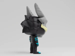 Kaiju No 8 Funko model from the Anime Kaiju No 8 3D Print Model
