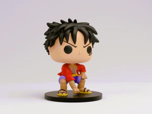 Luffy funko model from one piece 3D Print Model