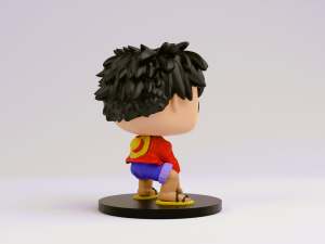 Luffy funko model from one piece 3D Принт Модель