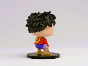 Luffy funko model from one piece 3D Print Model
