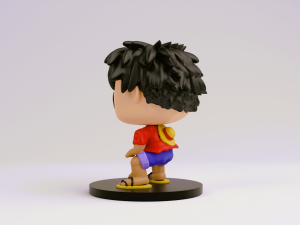 Luffy funko model from one piece 3D Принт Модель