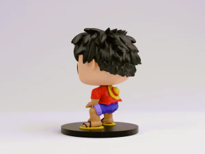 Luffy funko model from one piece 3D Print Model