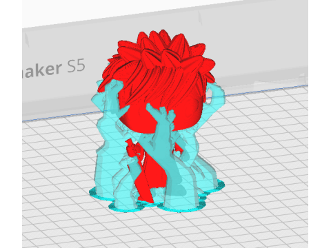 Ichigo Kurosaki funko model from the anime Bleach 3D Druckmodell