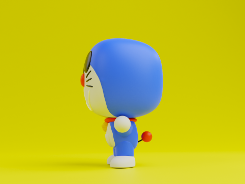 Doraemon Funko model from Doraemon anime series 3D-Druckmodell