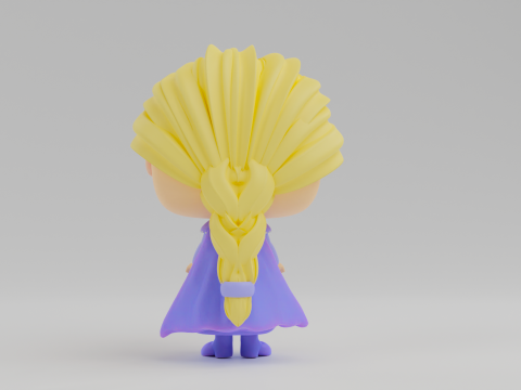 Elsa Funko model from the movie Frozen Modelo de Impressão 3D