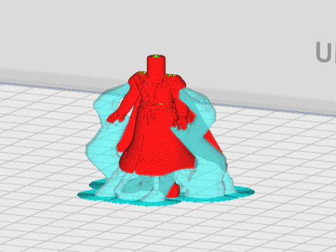 Elsa Funko model from the movie Frozen 3D Print Model