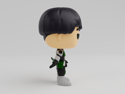 Soshiro Hoshina Funko model from the Anime Kaiju No 8 Modèles 3D en vedette