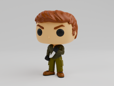 Dexter Morgan funko model Model do druku 3D