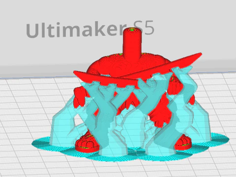 Inosuke Hashibira Funko model from the anime demon slayer 3D Print Model