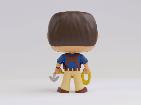 Nathan Drake funko Model from the Uncharted franchise 3D-Druckmodell