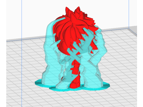 Izuku Midoriya Funko model from the anime my hero academia Model Cetak 3D