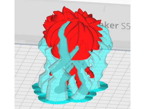 Izuku Midoriya Funko model from the anime my hero academia Model Cetak 3D