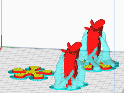 Spongebob patrick and squidward from the tv show spongebob squarepants 3D Print Model