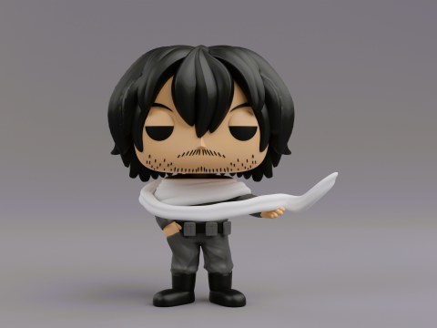 Aizawa funko pop from the anime My Hero Academia 3Dプリントモデル