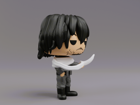 Aizawa funko pop from the anime My Hero Academia 3Dプリントモデル