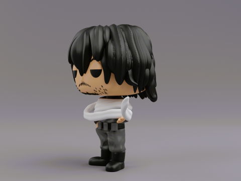 Aizawa funko pop from the anime My Hero Academia 3Dプリントモデル