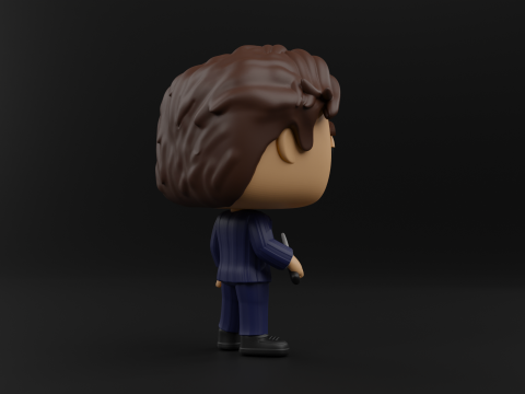 Patrick Bateman funko pop from the movie American Psycho 3D Принт Модель