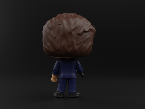 Patrick Bateman funko pop from the movie American Psycho 3D Принт Модель