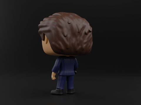 Patrick Bateman funko pop from the movie American Psycho 3D Принт Модель