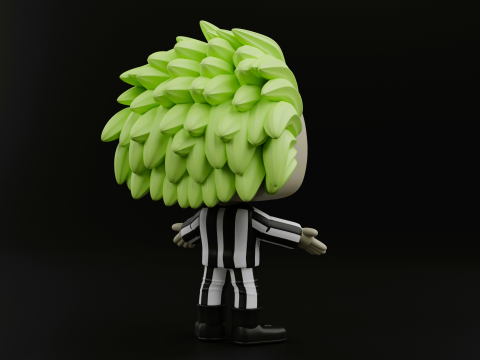 Beetlejuice Funko Pop from the movie Beetlejuice Beetlejuice Model Cetak 3D
