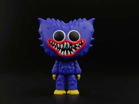 Huggy wuggy funko pop from the poppy playtime 3Dプリントモデル