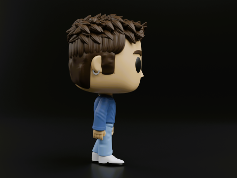 RM funko pop from bts 3Dプリントモデル