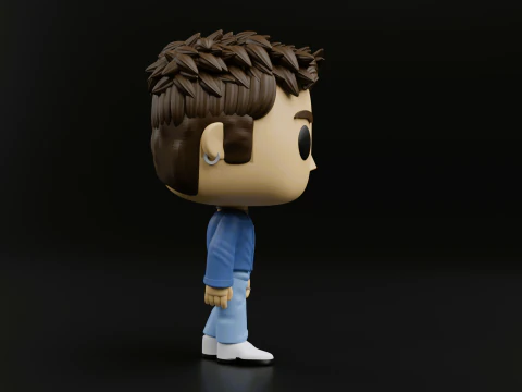 RM funko pop from bts 3D Print Model