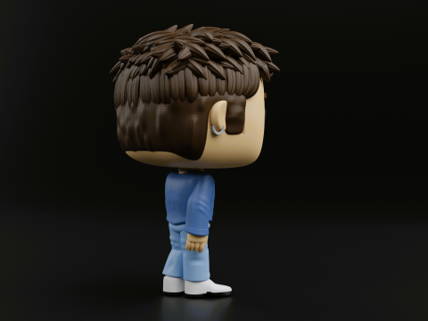 RM funko pop from bts 3Dプリントモデル