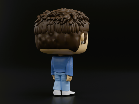 RM funko pop from bts 3Dプリントモデル