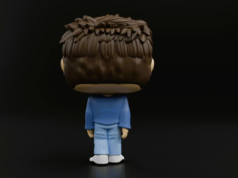 RM funko pop from bts 3D Print Model