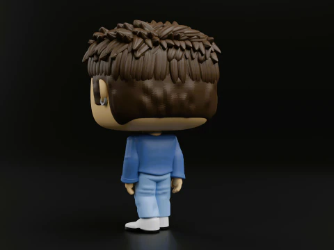 RM funko pop from bts 3D Print Model